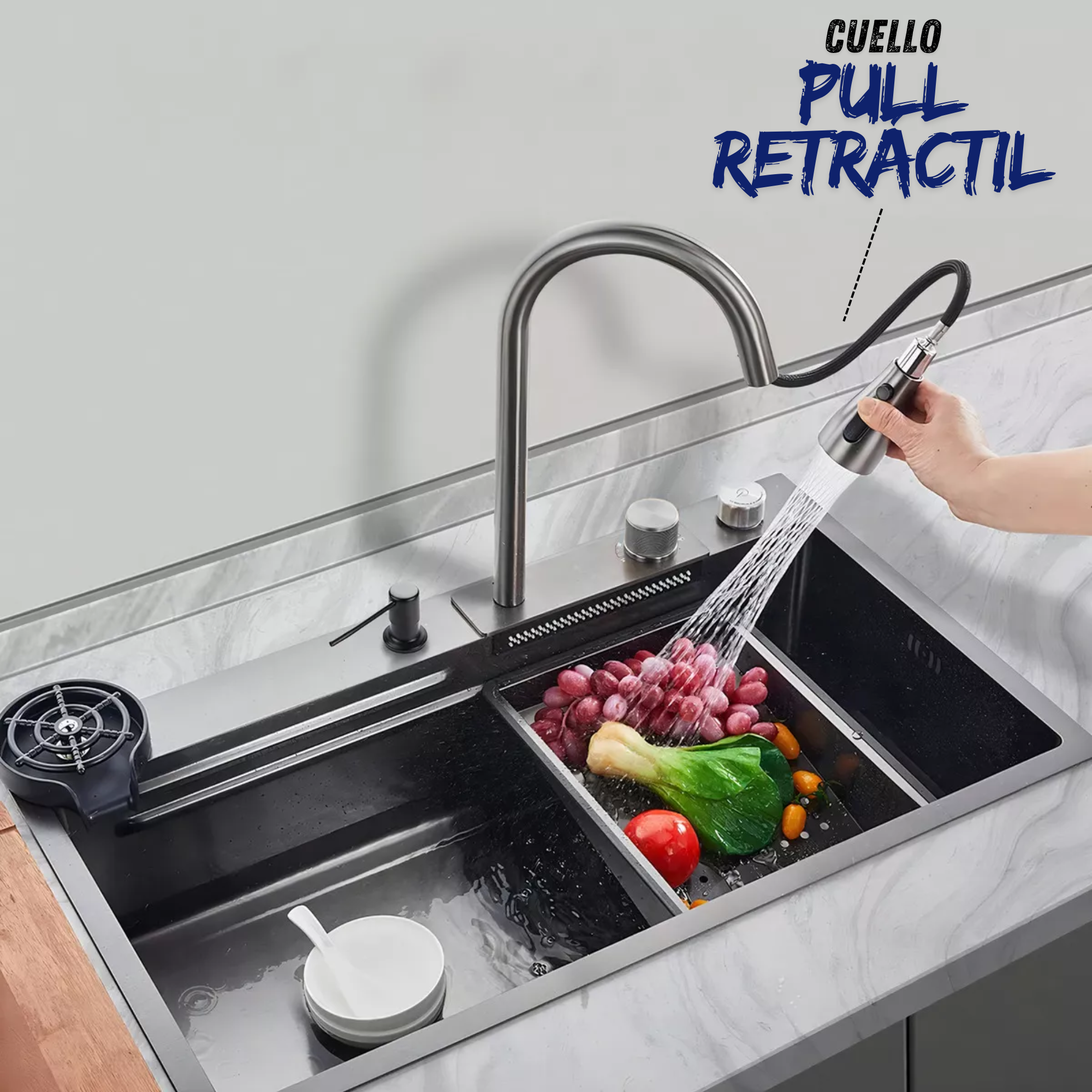 Set Completo para Fregadero, Incluye Tabla de Regalo