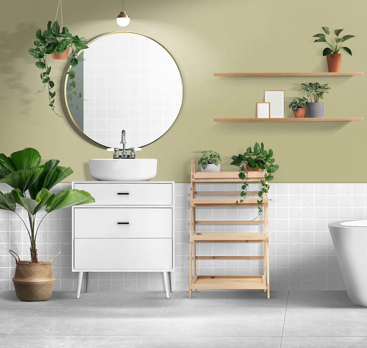 Mezcladora para Lavabo Cromada con Doble Manija, Fabricada en Acero Inoxidable – Diseño Comercial Moderno 2