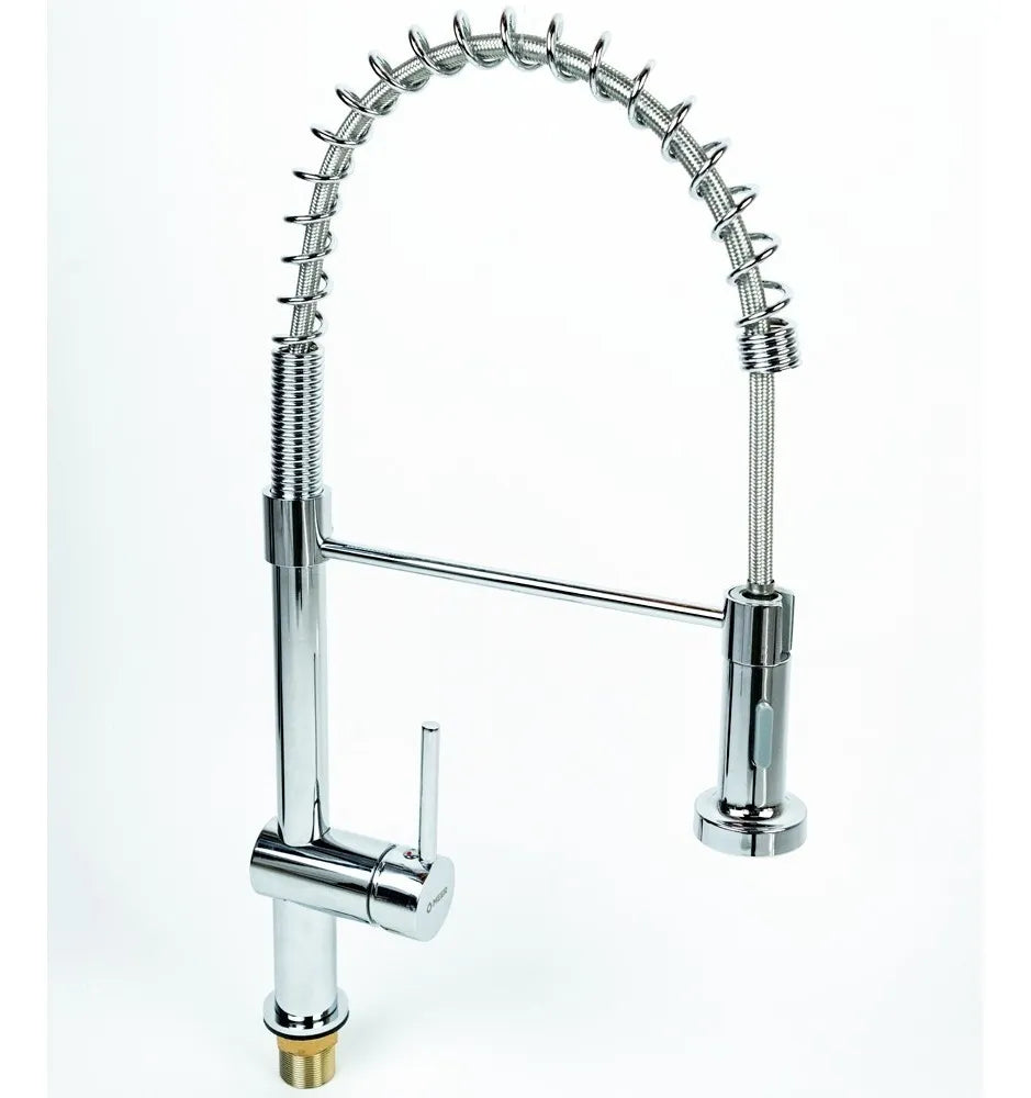 Mezcladora Monomando para Fregadero con 2 Funciones de Chorro y Cuello Flexible, Acabado Resistente y Tecnología Water Sense 2