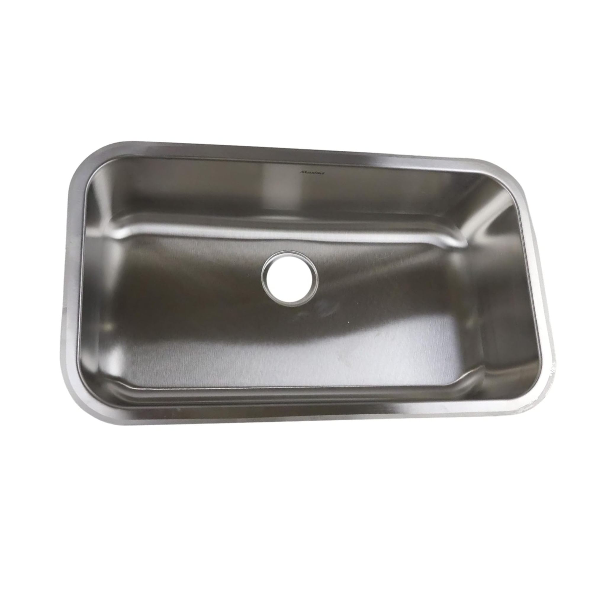 Tarja de Cocina Maxims T8046, Fregadero 1 Pila, Acero Inoxidable 80X46x23cm De Submontar. 1