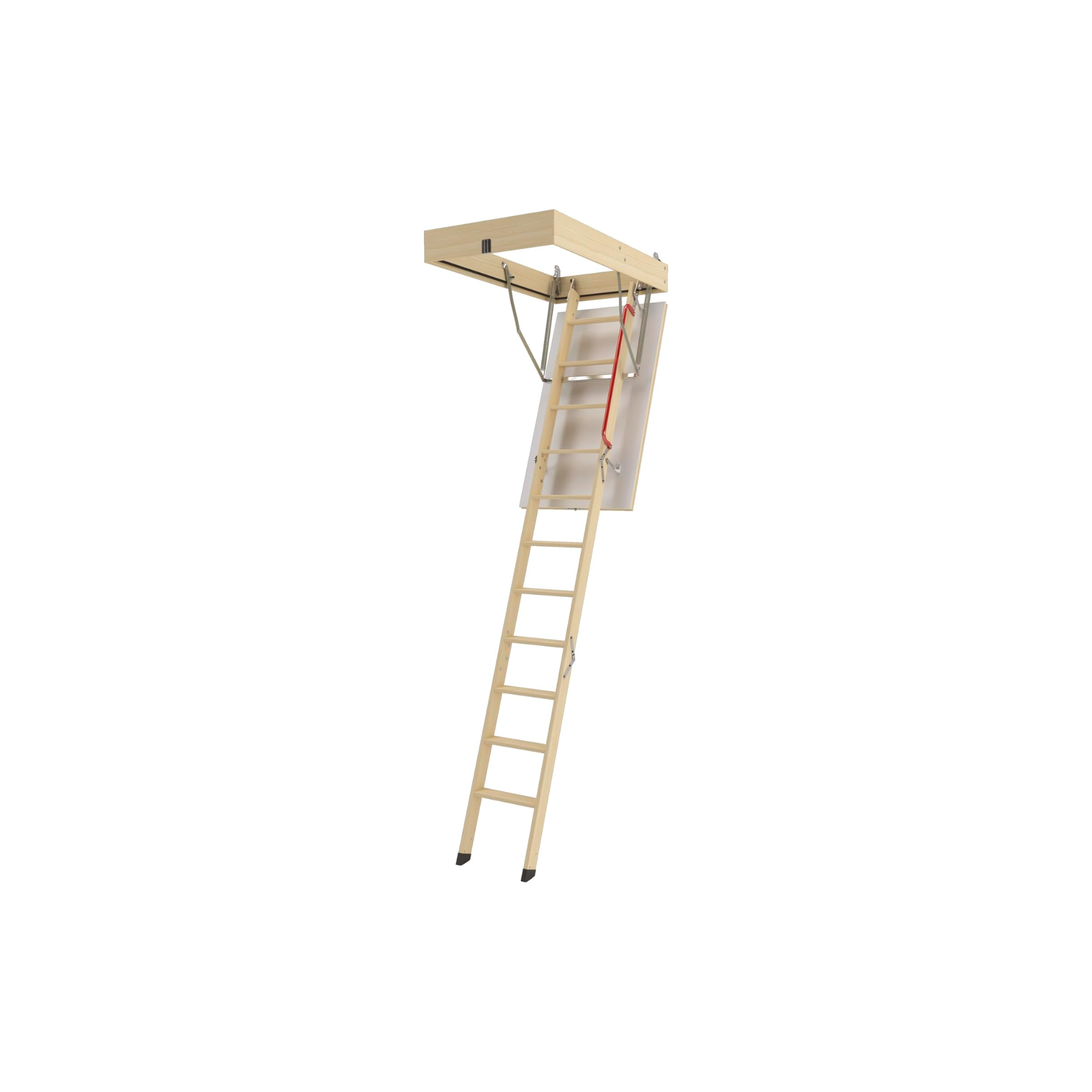 Escalera para Ático de 3 tramos para Hueco de 70x120cm y con Altura Máxima de 280cm 1