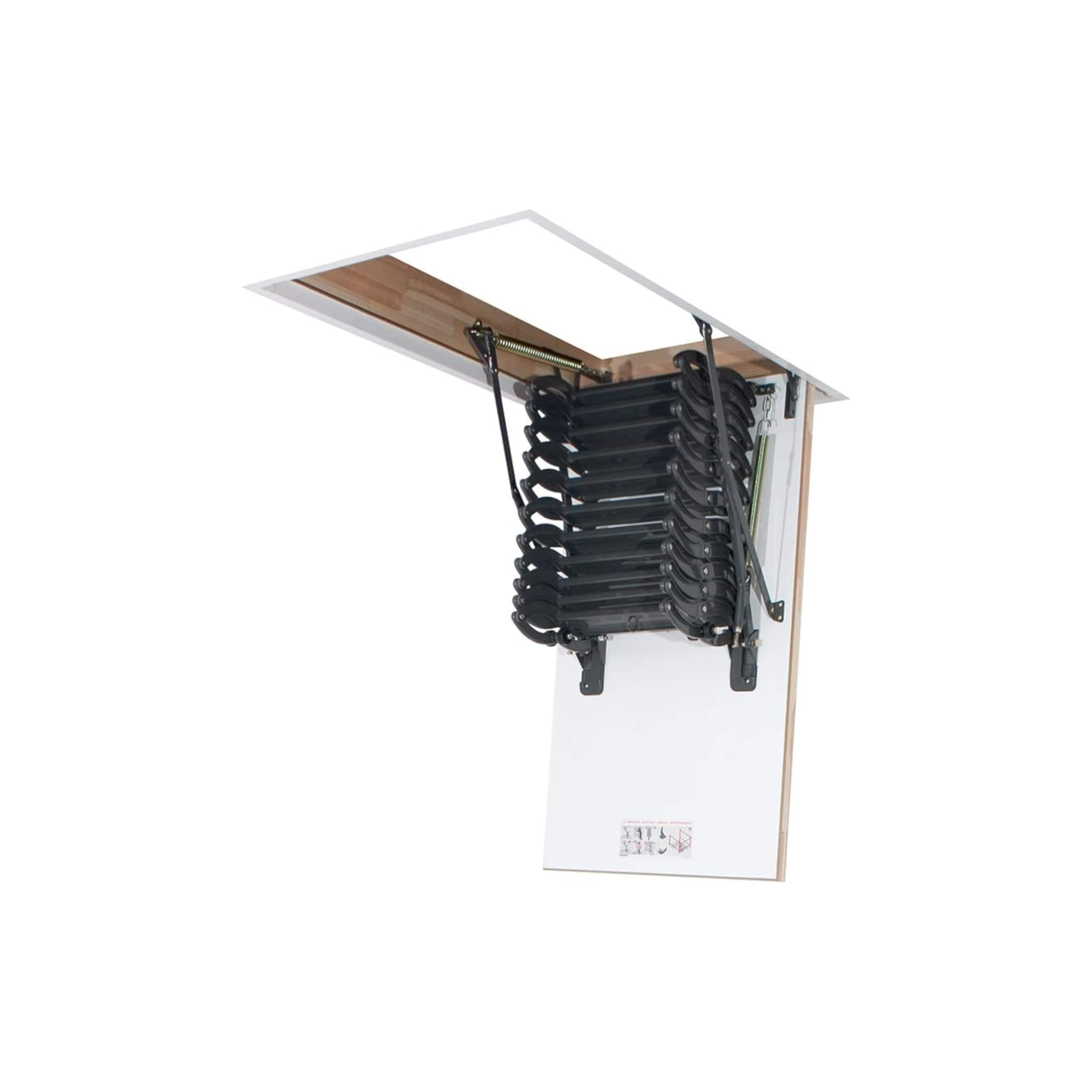 Escaleras Plegables de tipo Tijera para hueco de 60x120cm con una altura de 280cm 7