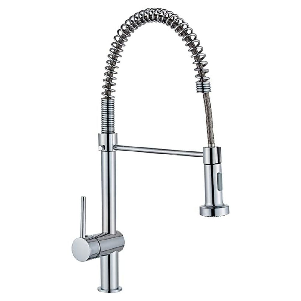 Mezcladora Monomando para Fregadero con 2 Funciones de Chorro y Cuello Flexible, Acabado Resistente y Tecnología Water Sense 1