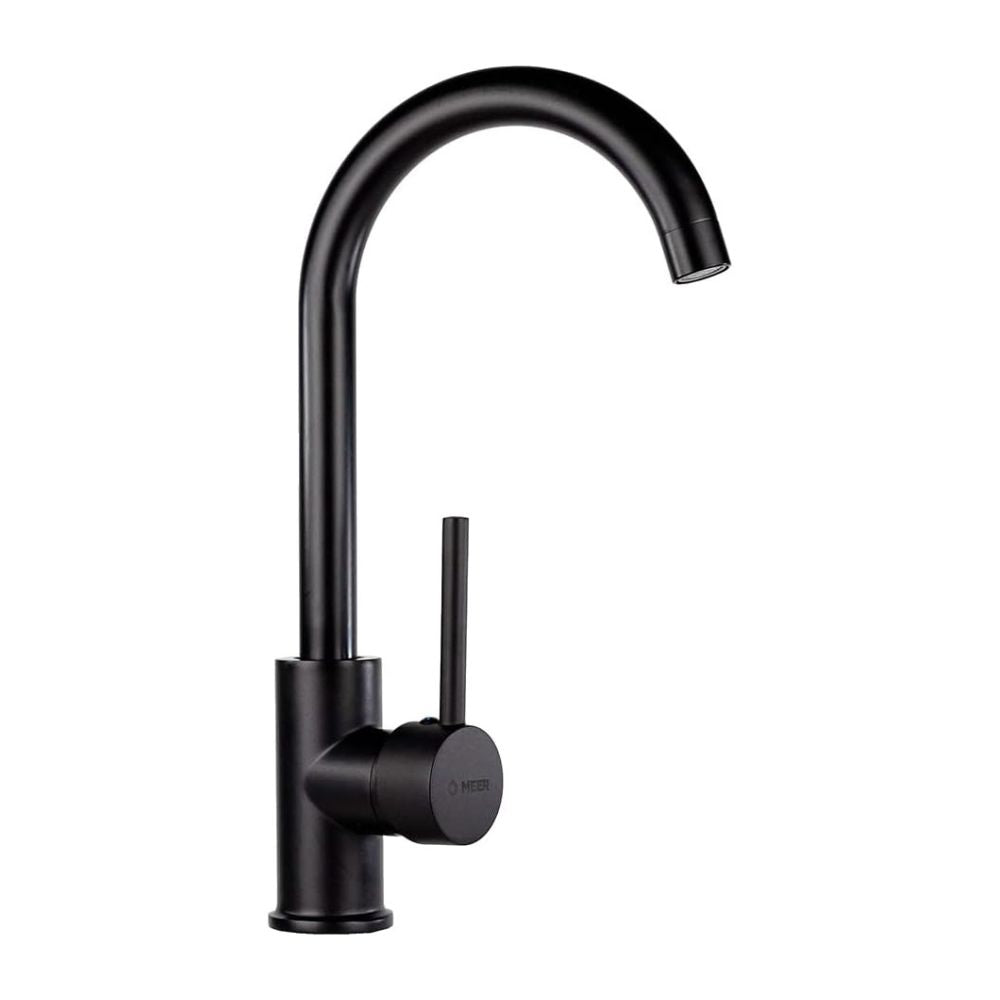 Llave Mezcladora para Cocina Monomando con Cuello de 40 cm, Fabricada en Zinc y Latón, Incluye Mangueras y Tecnología Water Sense 1
