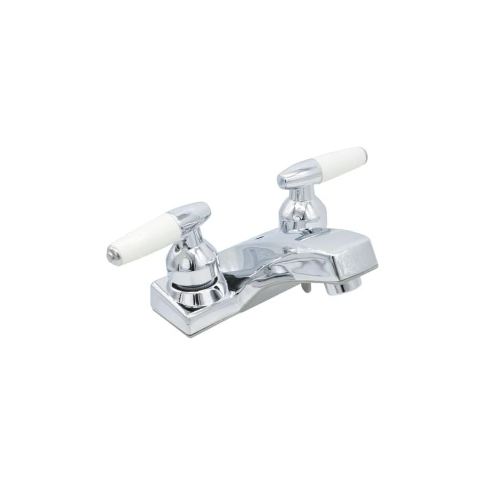 Mezcladora Cromada para Lavabo Fabricada en Acero Inoxidable y Latón con Manerales de Zinc – Alta Durabilidad y Estilo Moderno 1