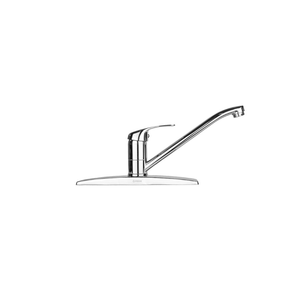 Mezcladora Monomando Cromada para Lavabo, con Cartucho Cerámico y Fácil Instalación, Acabado Brillante y Materiales de Alta Resistencia 1