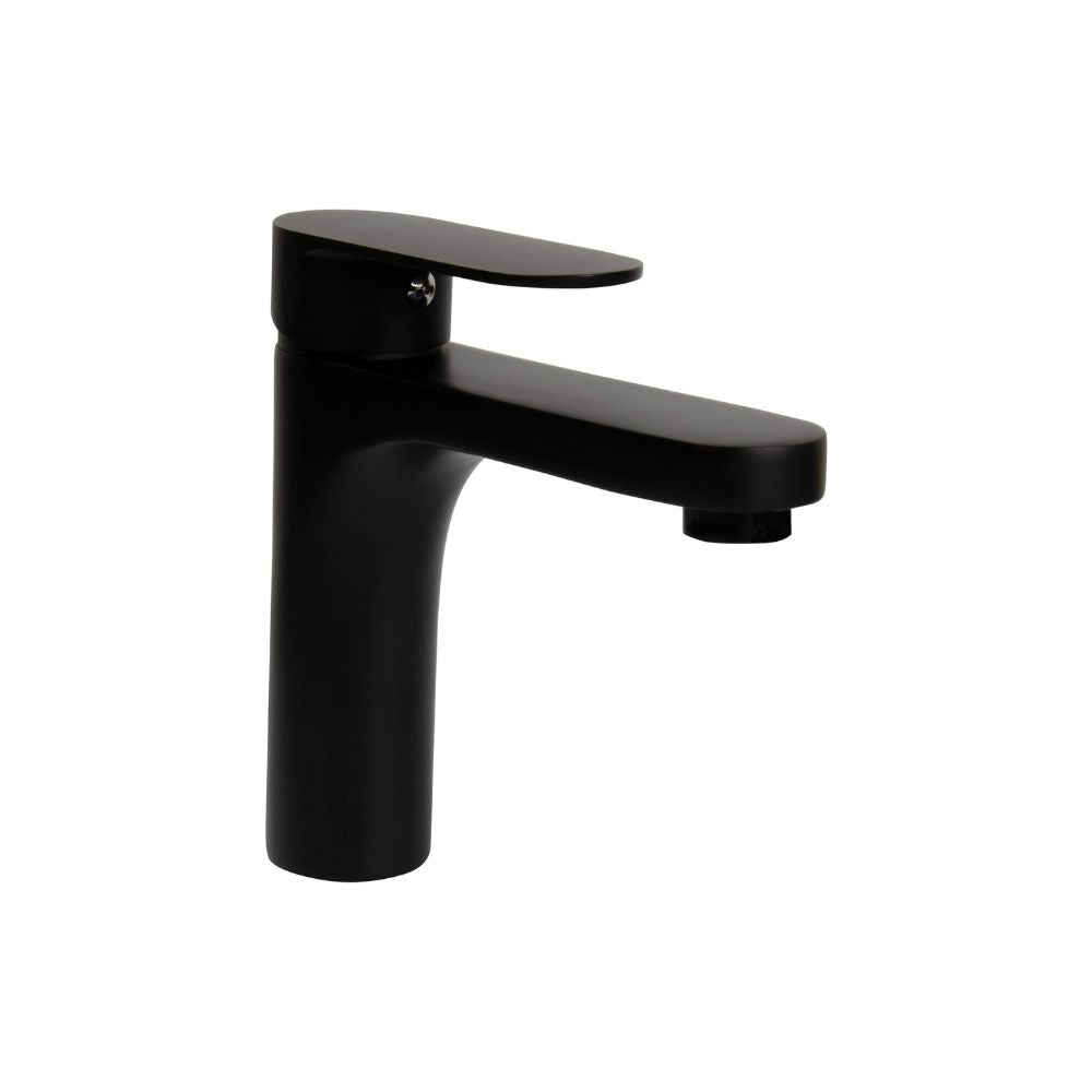 Mezcladora Monomando para Lavabo en Negro Mate – Acabado Elegante, Alta Durabilidad e Instalación Completa 1