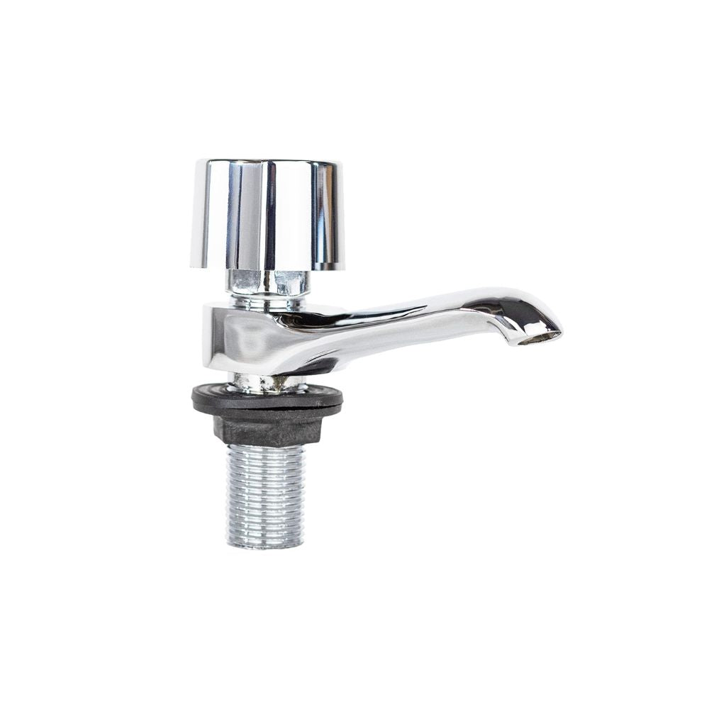 Llave Cromada para Lavabo con Giro 360°, Resistente al Óxido, Ahorro de Agua, Incluye Empaque de Instalación 1