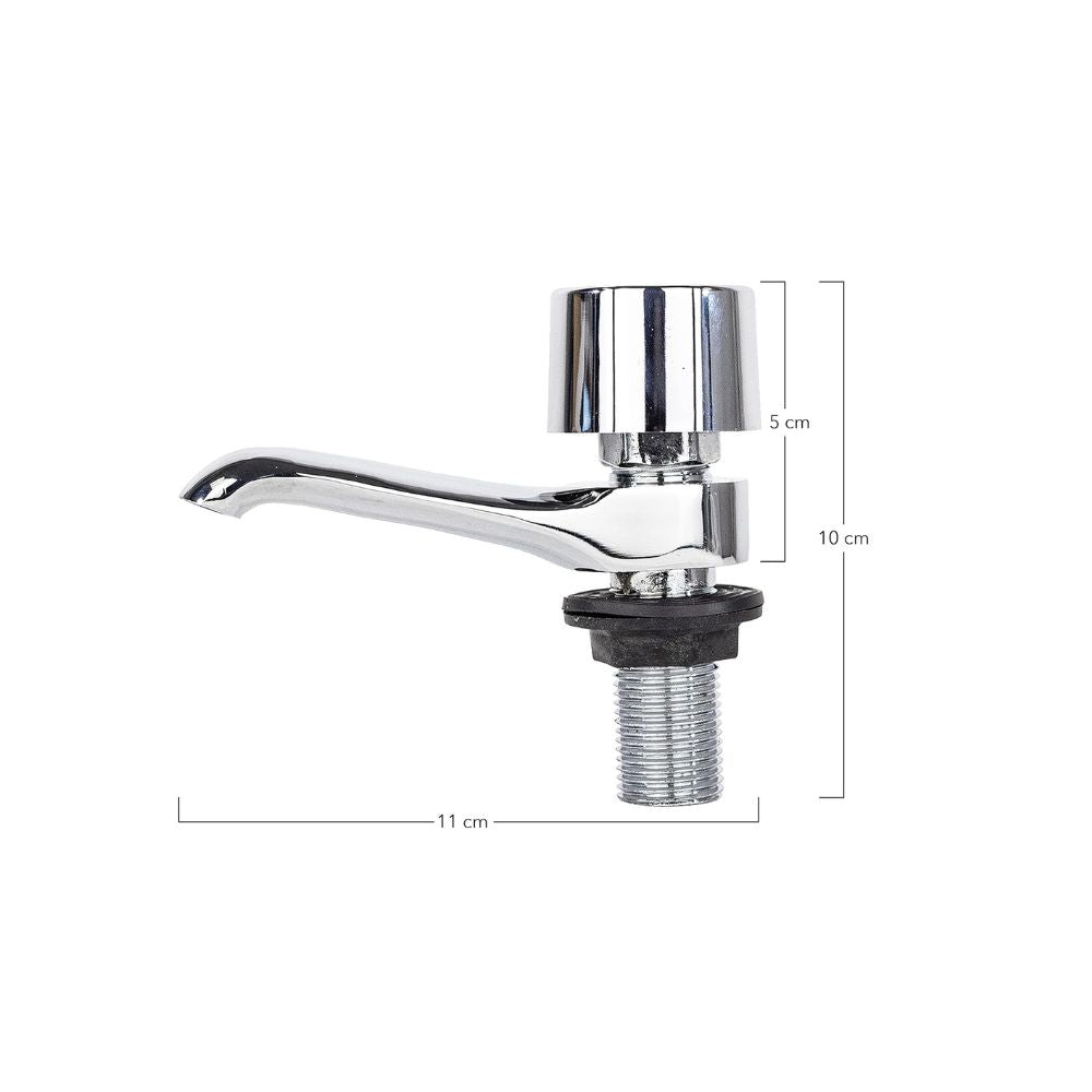 Llave Cromada para Lavabo con Giro 360°, Resistente al Óxido, Ahorro de Agua, Incluye Empaque de Instalación 2