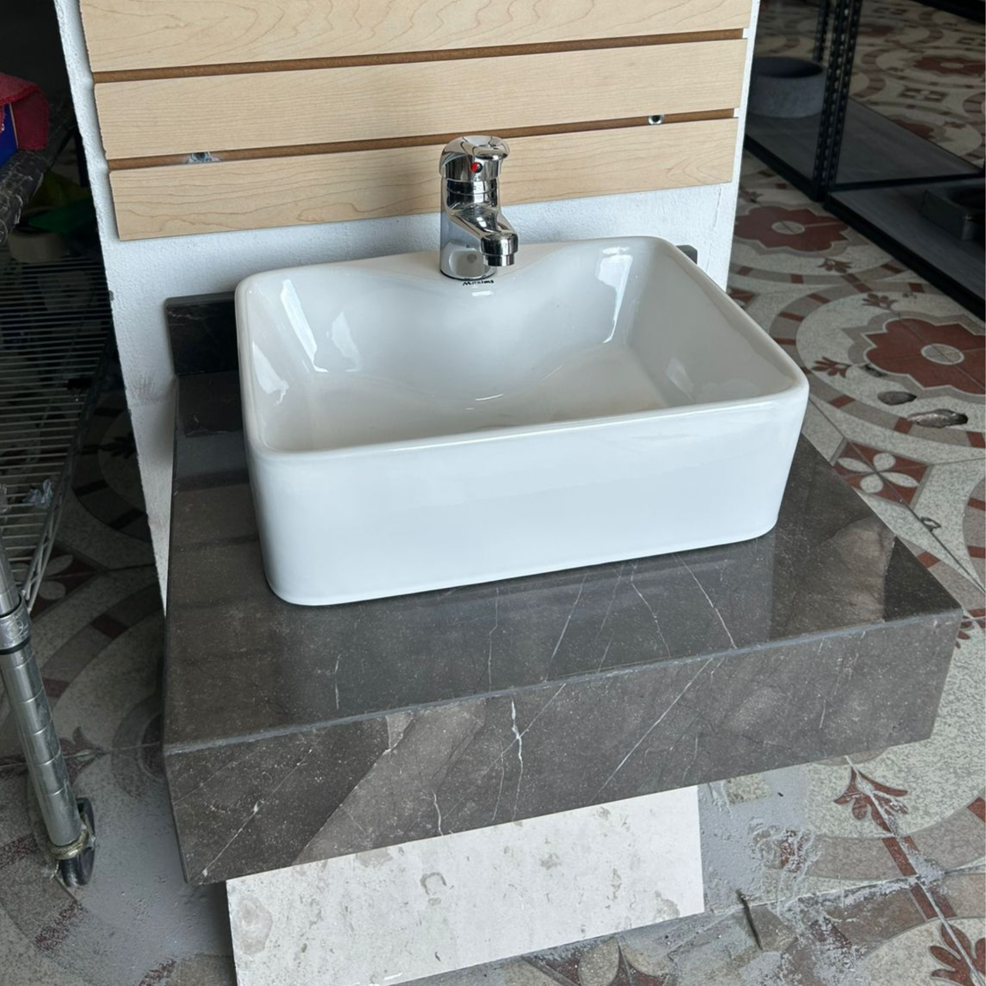 Base de mármol, Ovalín Cerámico y Monomando, Todo en uno! no esperes más! listo pa instalar